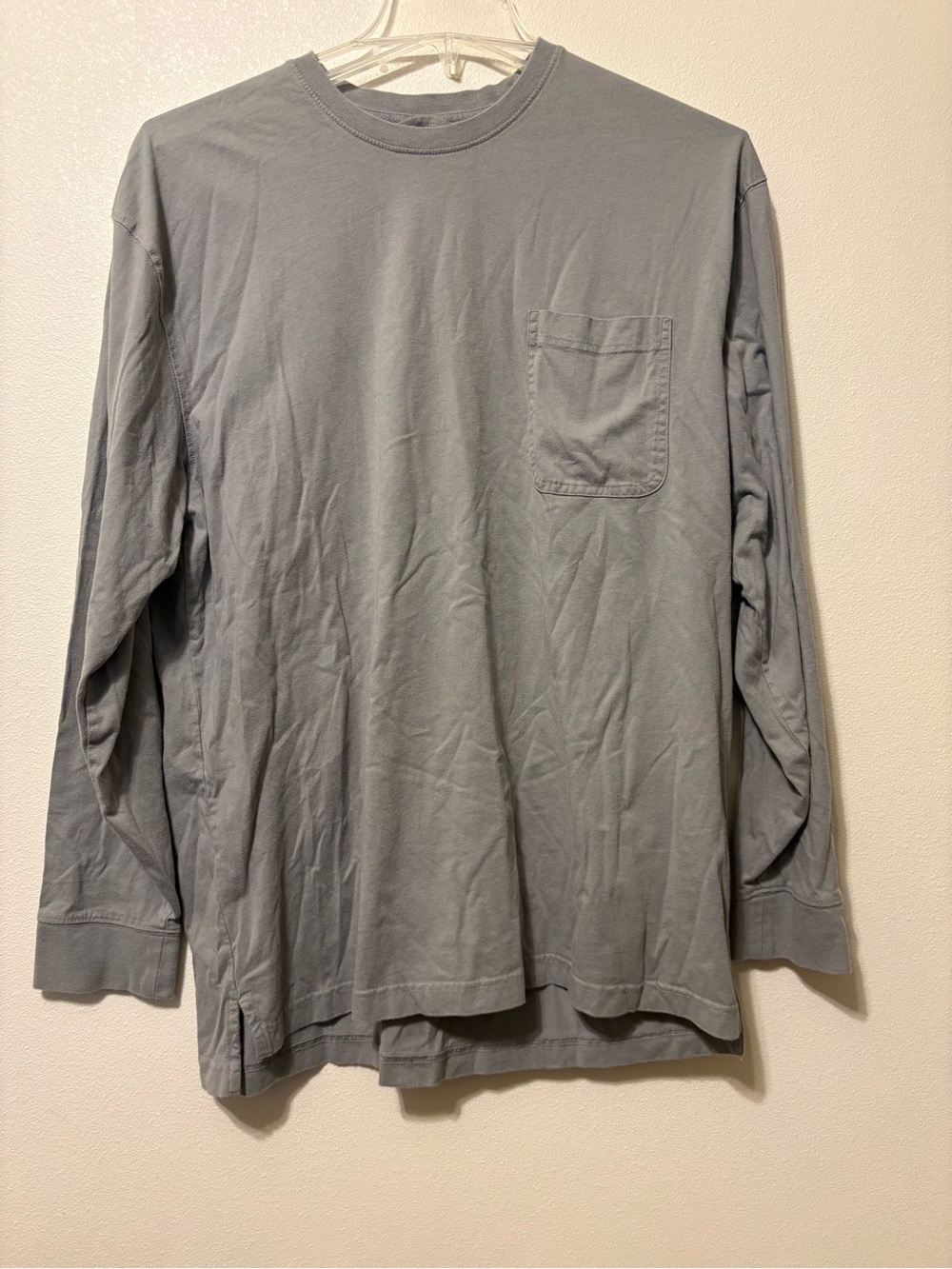 RedHead Men's Long-Sleeve Pocket Tee - Gray